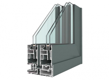 Aluminiowe drzwi podnoszono-przesuwne, Drzwi aluminiowe