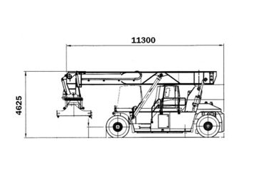 Reach Stacker / Container Handler, FK11-1510T