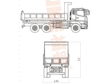 Wywrotka, FK6-160T