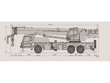 Dźwig samochodowy, FK-30T