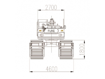 Koparka amfibijna, FK215-9C