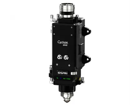 Laserowa głowica tnąca fiber 15 kW z autofokusem