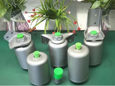 Metalowy akumulator mieszkowy