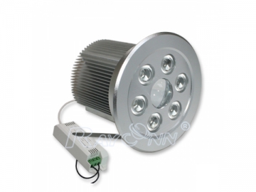 Oprawa punktowa LED 7x3w Nieregulowana