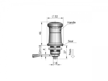 Klamki MS319