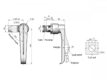 Klamki MS842