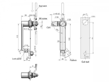 Klamki MS868