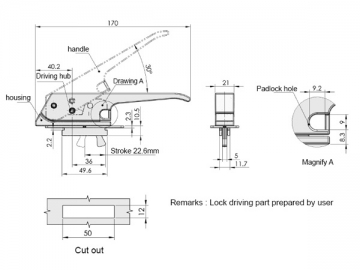 Klamki MS887-1