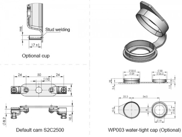 Zamki do paneli MS856