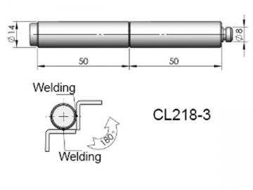 Zawiasy ukryte CL218