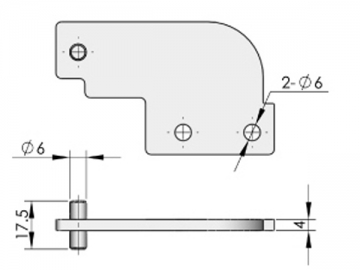 Zawiasy ukryte CL135
