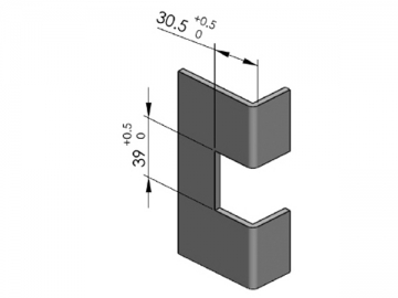 Zawiasy ozdobne CL154